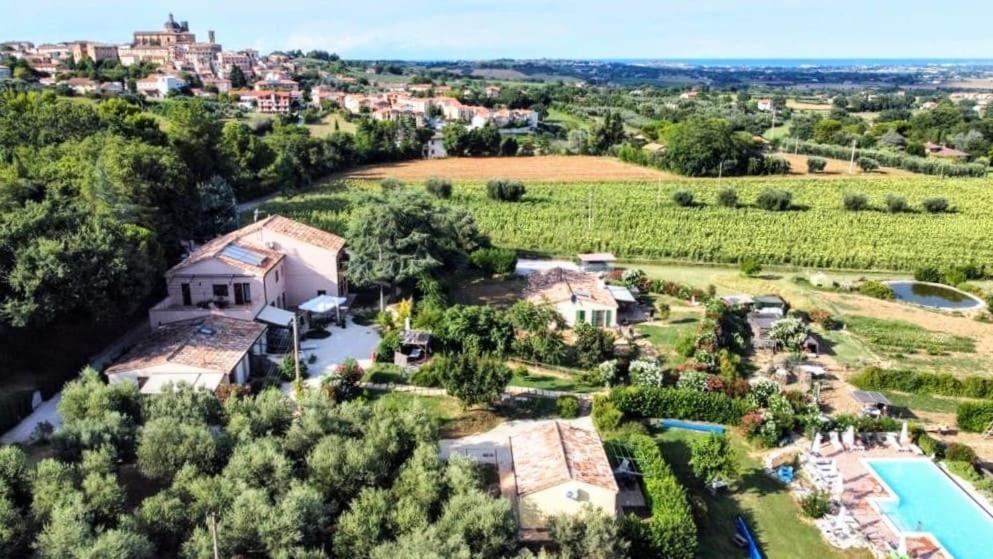 Agriturismo Rosa Antica Monte San Vito Bagian luar foto